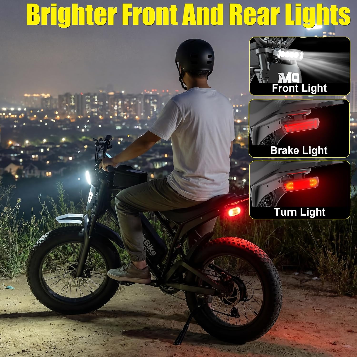 High-Power Fat Tire Electric Bike with NFC Unlock – 20" x 4.0" All-Terrain E-Bike, 1500W/3000W Peak Motor, 35MPH Max Speed, UL 2849 Certified