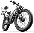 9000W Dual Motor Electric Bike – All-Terrain Fat Tire E-Bike with 110-Mile Range & Hydraulic Brakes