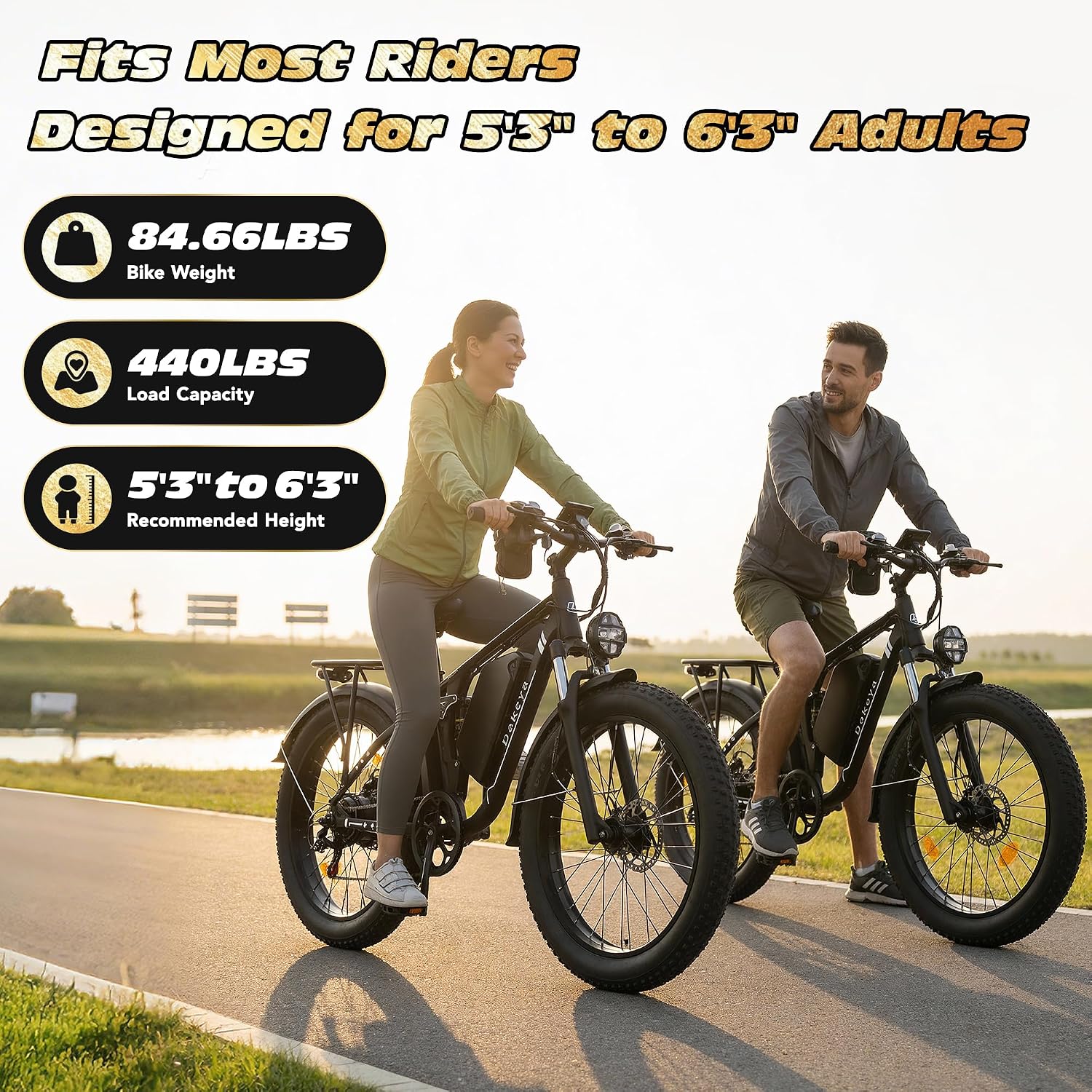 26" Dual Motor All-Terrain Fat Tire Electric Bike | 6000W Peak, 60V, Dual Suspension, 440 lbs Capacity