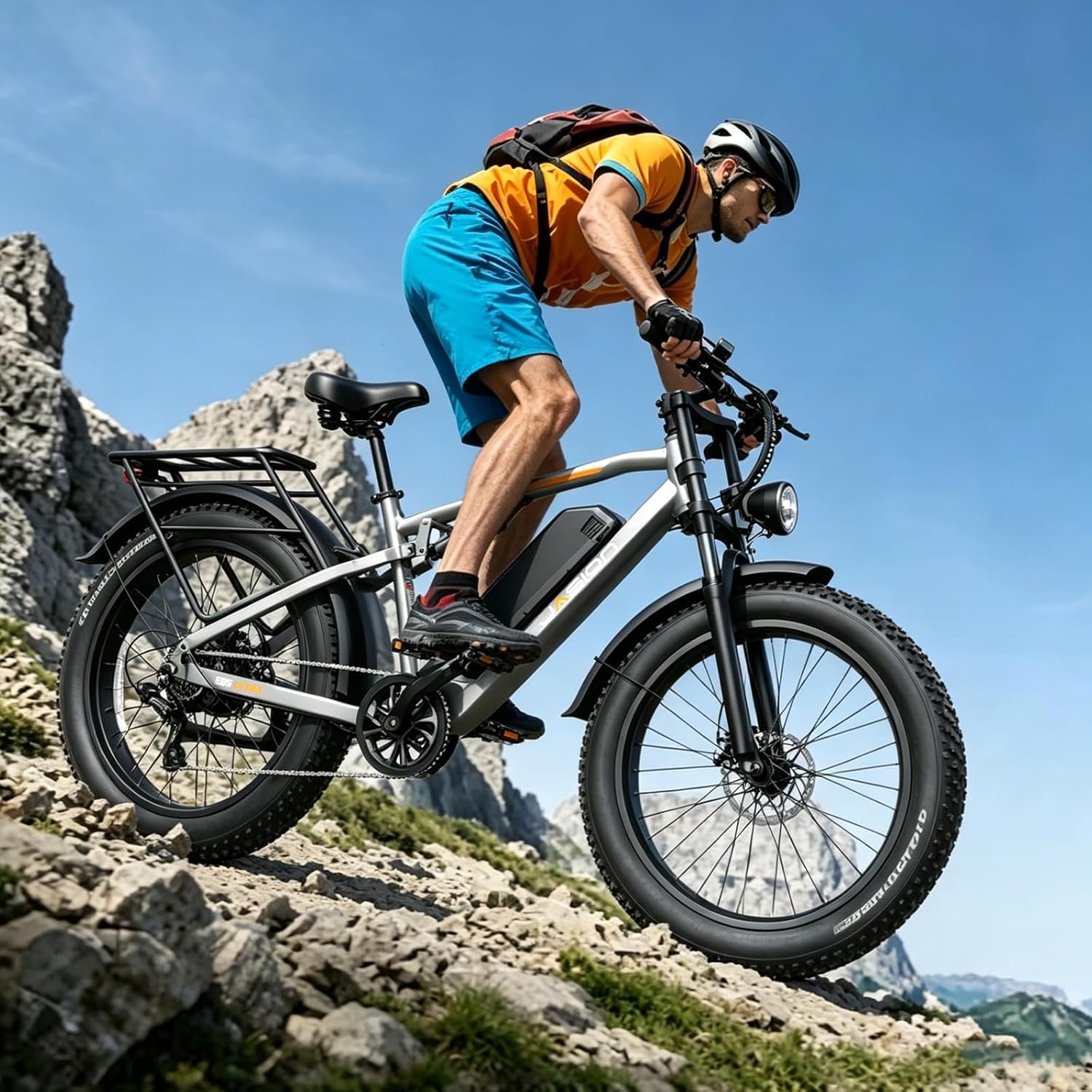 Ultra Electric Bike for Adults, Peak 2500W Ebike with 52V 20Ah