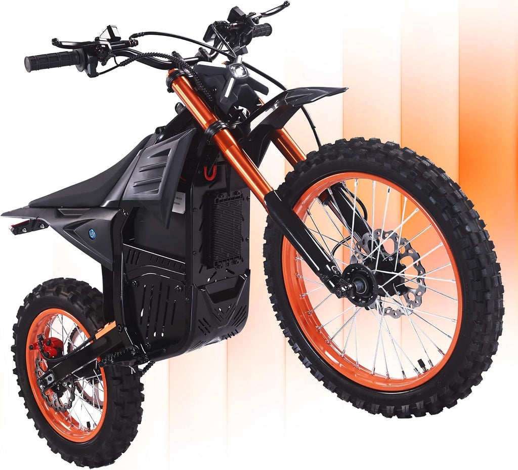 Electric Dirt Bike, 72V 22.5Ah