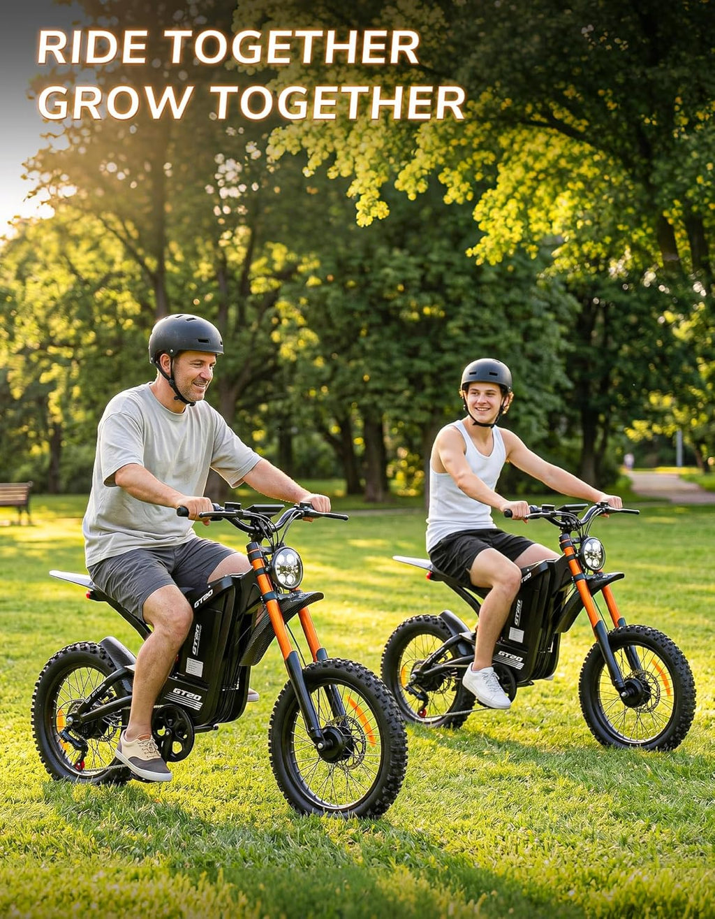 20" Fat Tire Off-Road Electric Dirt Bike | 6000W Peak 45MPH Adult E-Bike with NFC Unlock