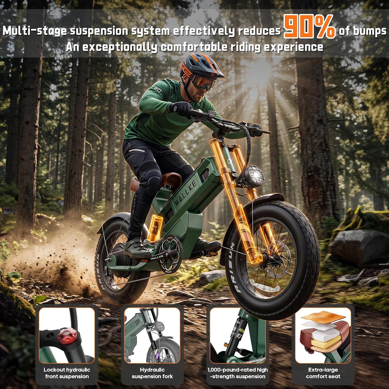 High-Performance Long-Range All-Terrain Electric Bike