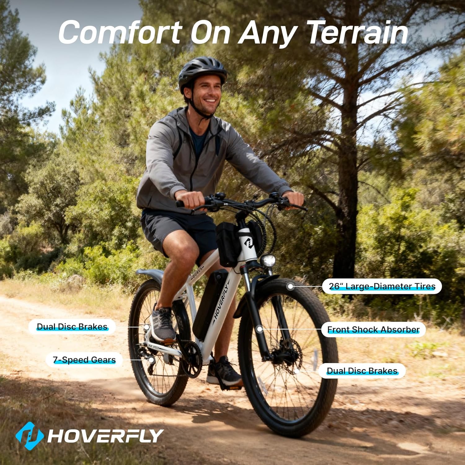 Electric Bike for Adults, 26"/16" Models, 750W/500W Peak Motor, Up to 20/15.5MPH,