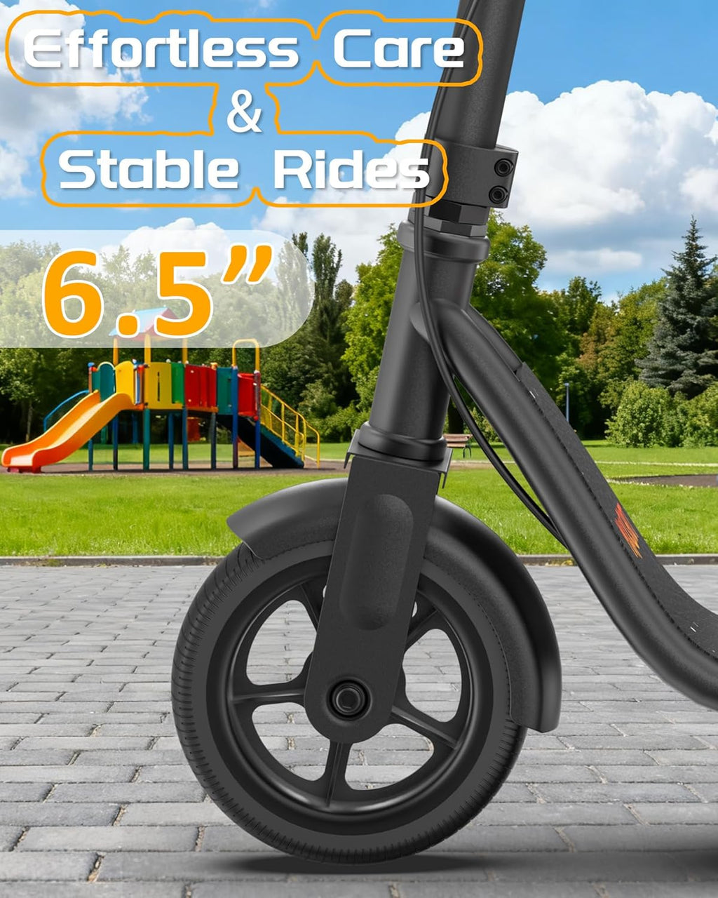 Electric Scooter Adults & Big Kids, Top Speed 9/16/19MPH, 10/12/16/19Miles Range, 6.5"/8.5" Tires Folding Escooter, APP Control