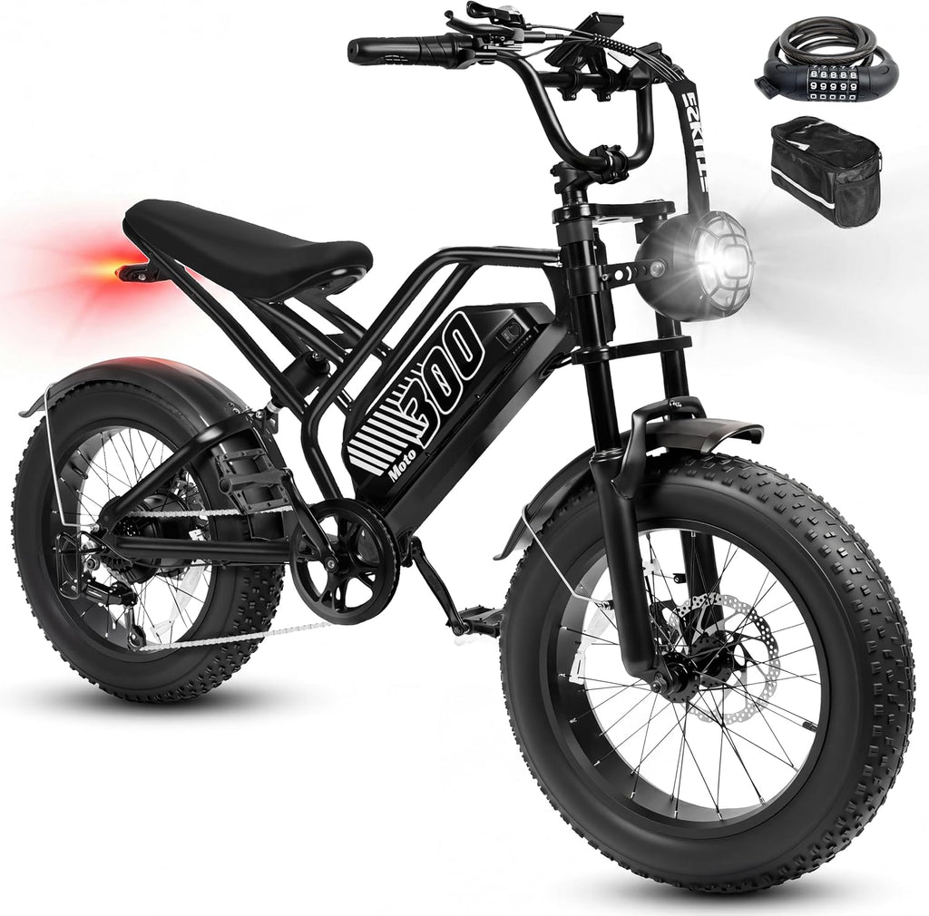 Electric Dirt Bike for Adults & Teens, 20+MPH 1500W Motor, 48V 20.8Ah/41.6Ah