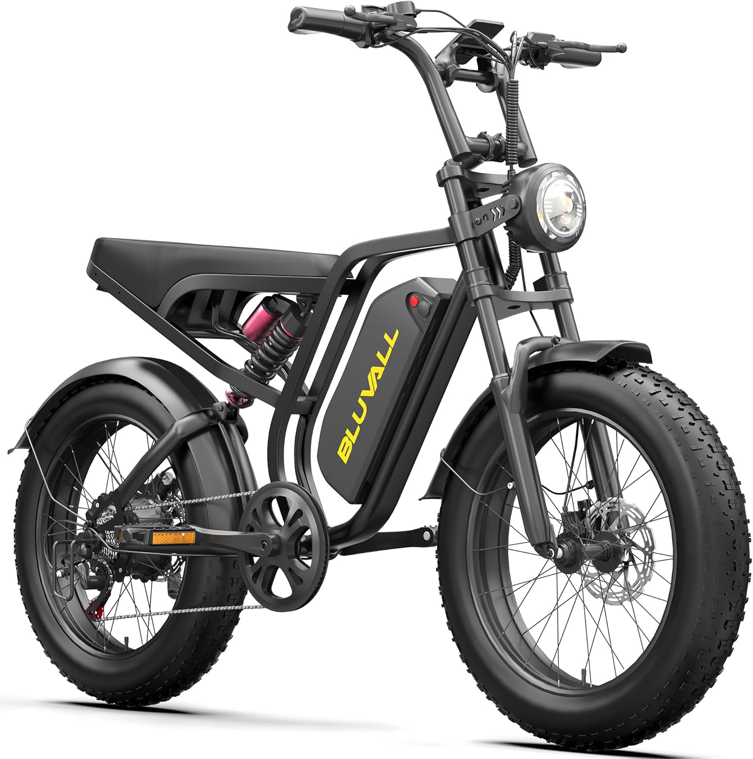 20" All-Terrain Full Suspension Fat Tire Electric Bike