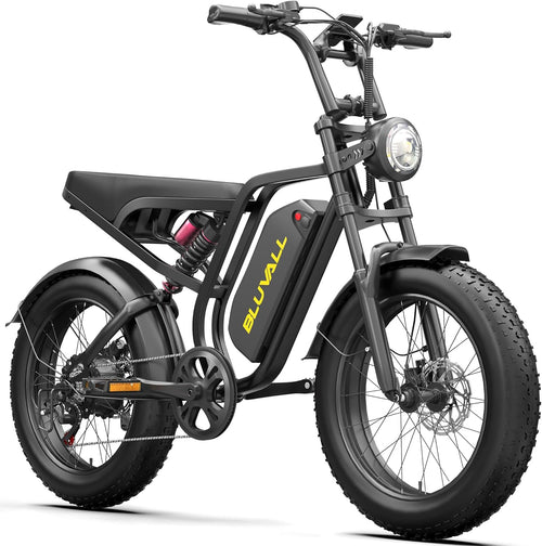 20" All-Terrain Full Suspension Fat Tire Electric Bike