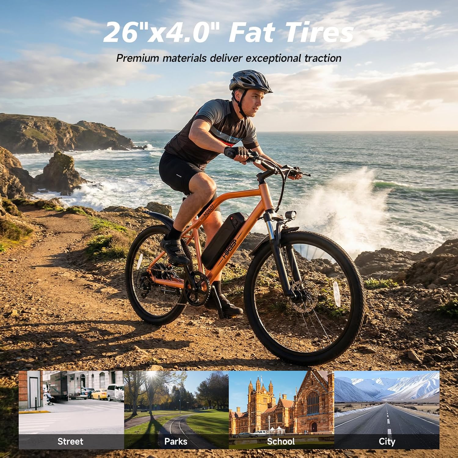 High-Performance 26-Inch Electric Mountain Bike