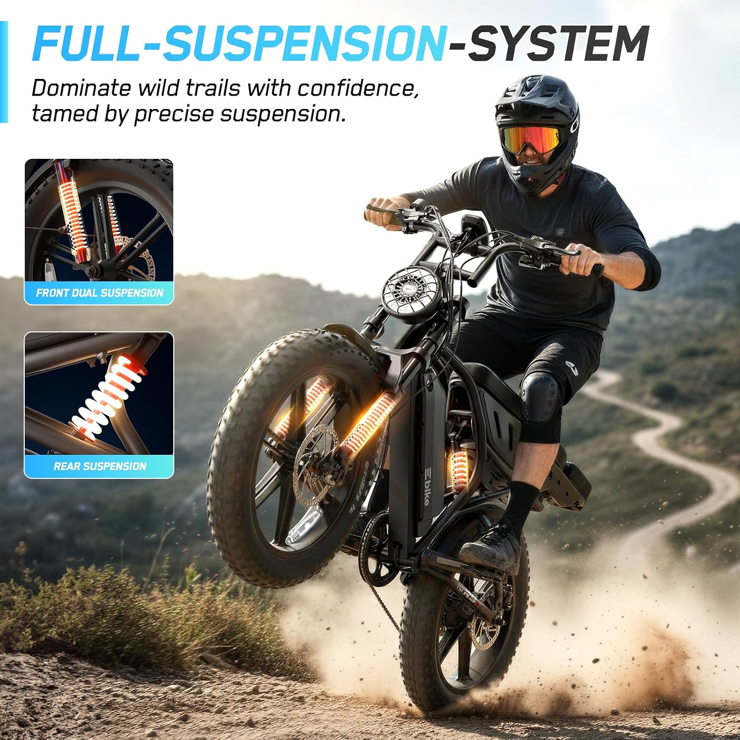 Electric Bike for Adults, Peak 1500W Motor Retro E Bike, Range 65/120Miles, 48V 15Ah