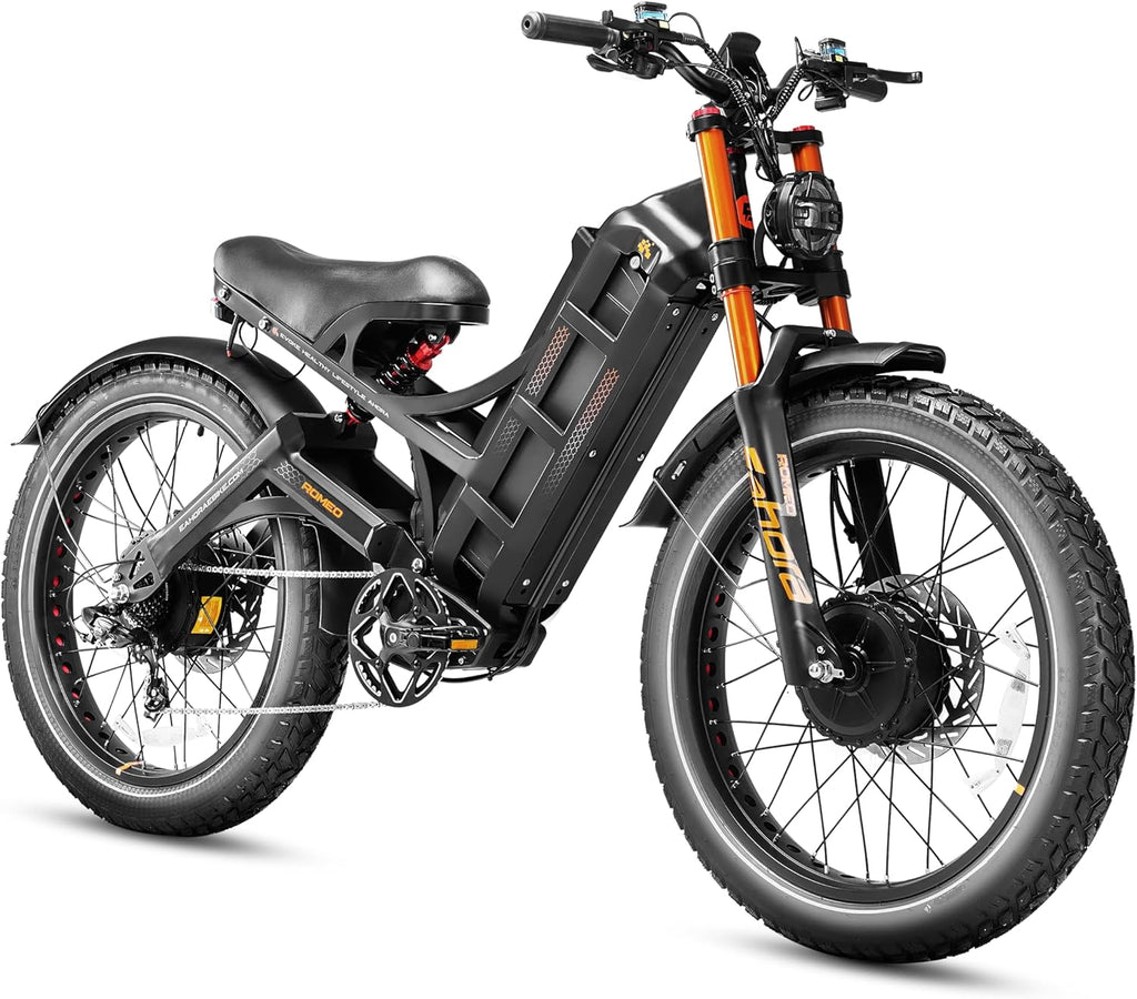 6000W Dual Motor Electric Bike for Adults | 52MPH All-Terrain E-Bike