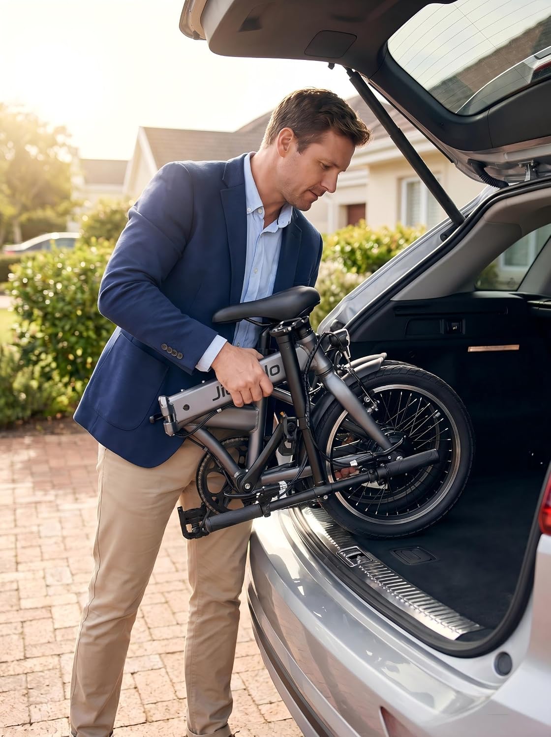 14" Mini Folding Electric Bike for Adults | Lightweight Commuter E-Bike