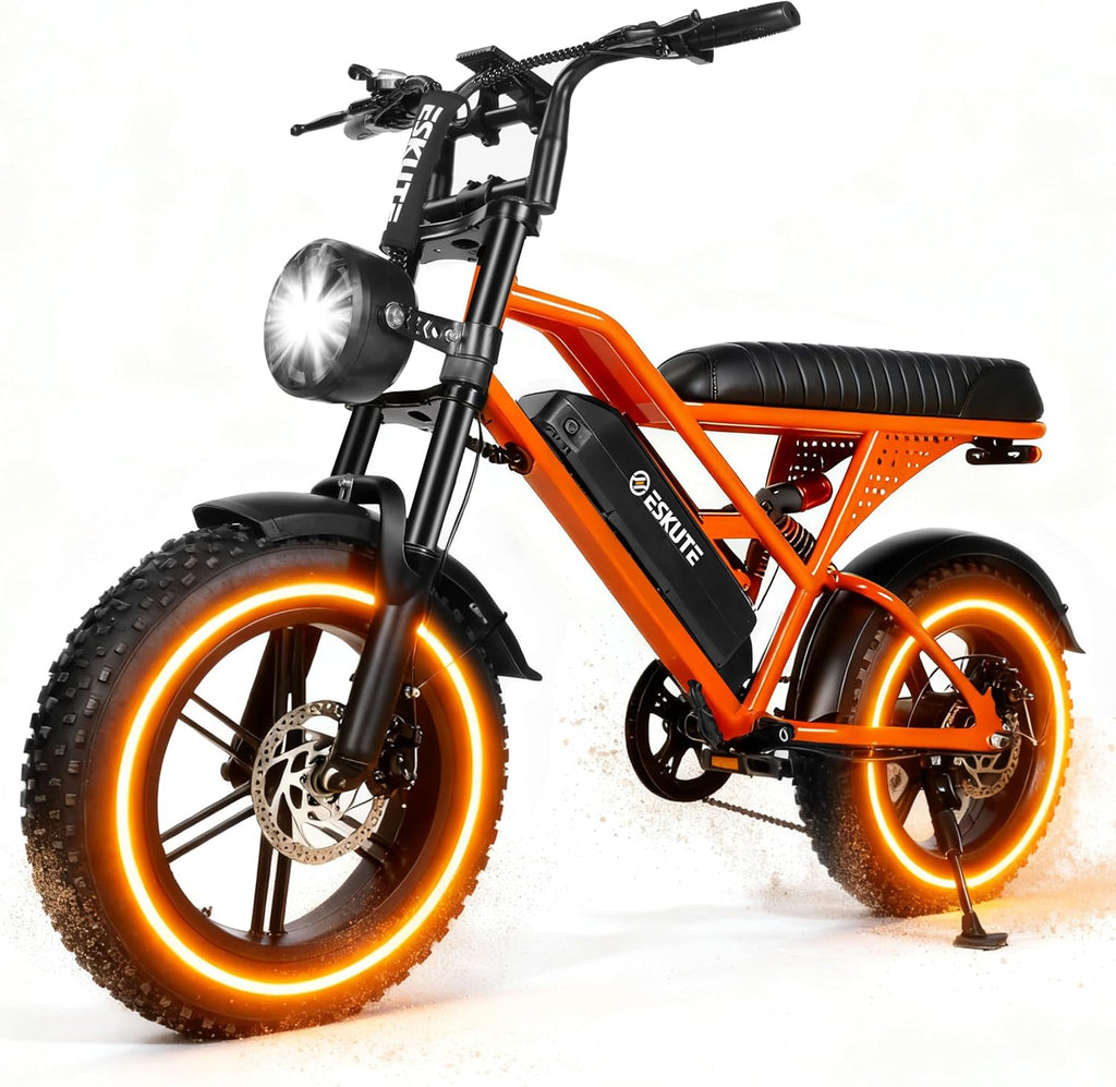 Electric Bike for Adults, Electric Dirt Bike 1500W Peak Motor, All Terrain Dual Suspension