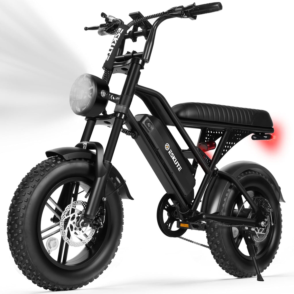 Electric Bike for Adults, Electric Dirt Bike 1500W Peak Motor, All Terrain Dual Suspension