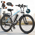 29" All-Terrain Electric Bike – 2000W Peak Motor, 34MPH Max Speed, 48V 17.5Ah Removable Battery, Full-Size Commuter & Trail E-Bike