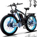 AWD Dual-Motor All-Terrain Electric Bike | Peak 4000W 26" Fat Tire Adult E-Bike