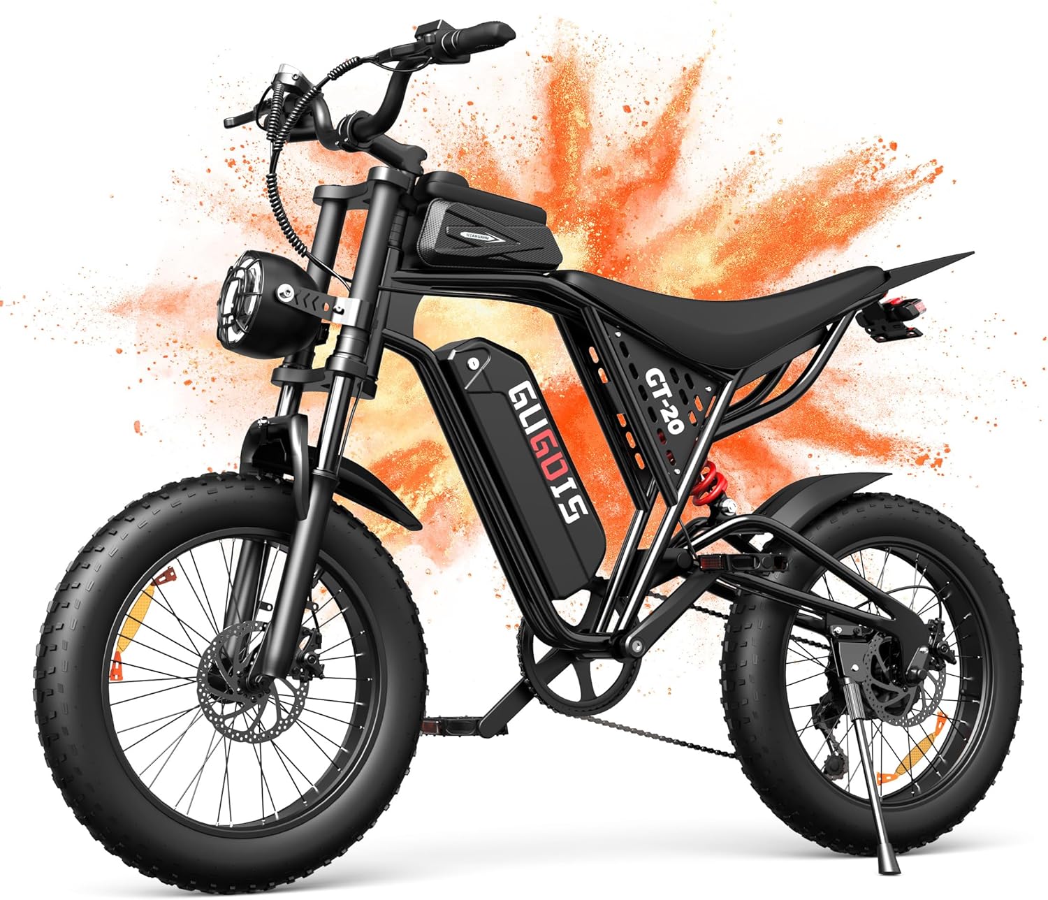 Electric Bike Adults, 1000-2500W Peak Motor, 48V/52V