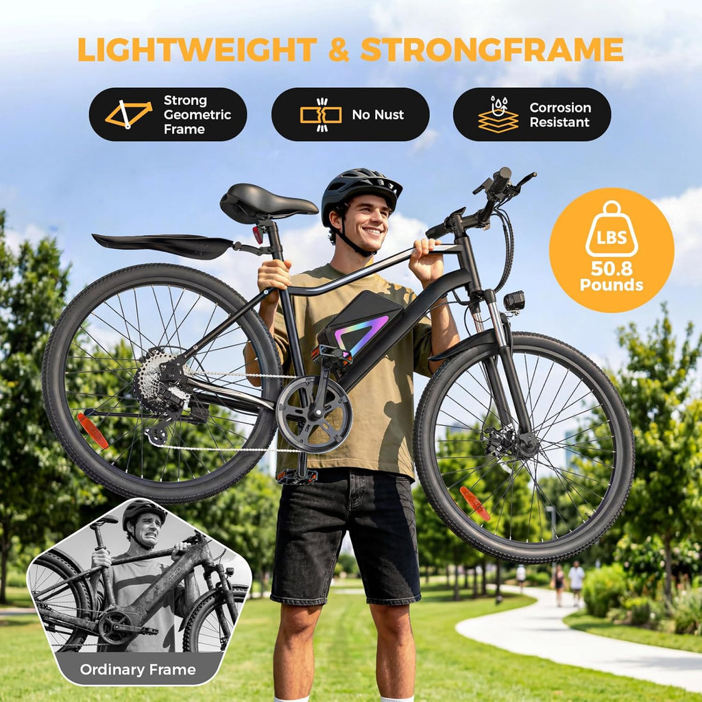 Electric Bike for Adults, 1500W/1000W Peak Motor 26" Ebike