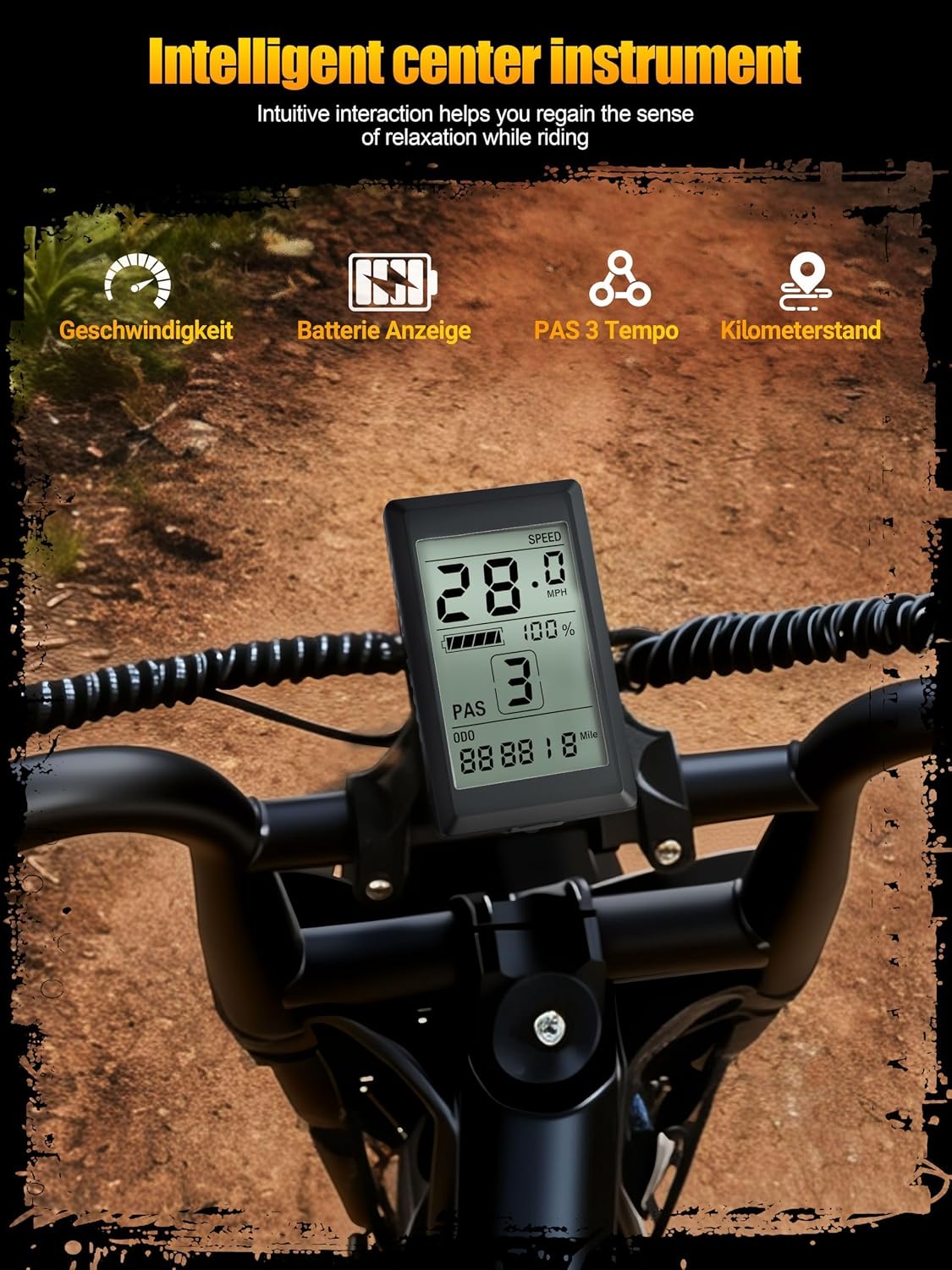 Compact All-Terrain Dual-Suspension Electric Bike – 1500W Peak Commuter E-Bike for Adults (28MPH, 48V 13Ah Removable Battery, 60 Mile Range, 16" x 4.0" Fat Tires, 7-Speed)