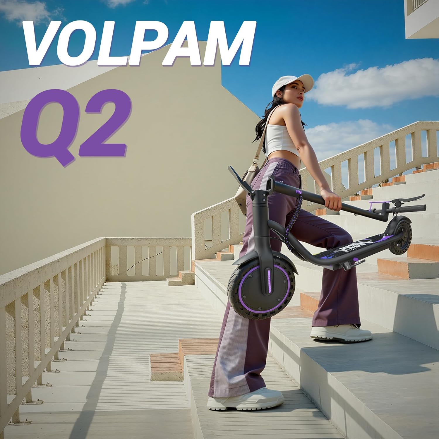 Electric Scooter with Dual Suspensions, 19/22MPH, 500W/800WMotor, 60/40/31/23Miles Long Range, Dual Braking, Max Load 264 lbs