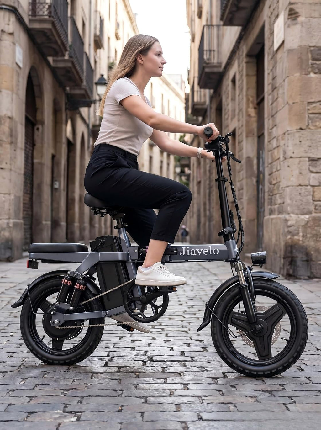 14" Mini Folding Electric Bike for Adults | Lightweight Commuter E-Bike