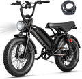 16" / 20" Moped-Style Fat Tire Electric Bike – 2000W/3000W Peak High-Performance All-Terrain E-Bike for Adults & Teens