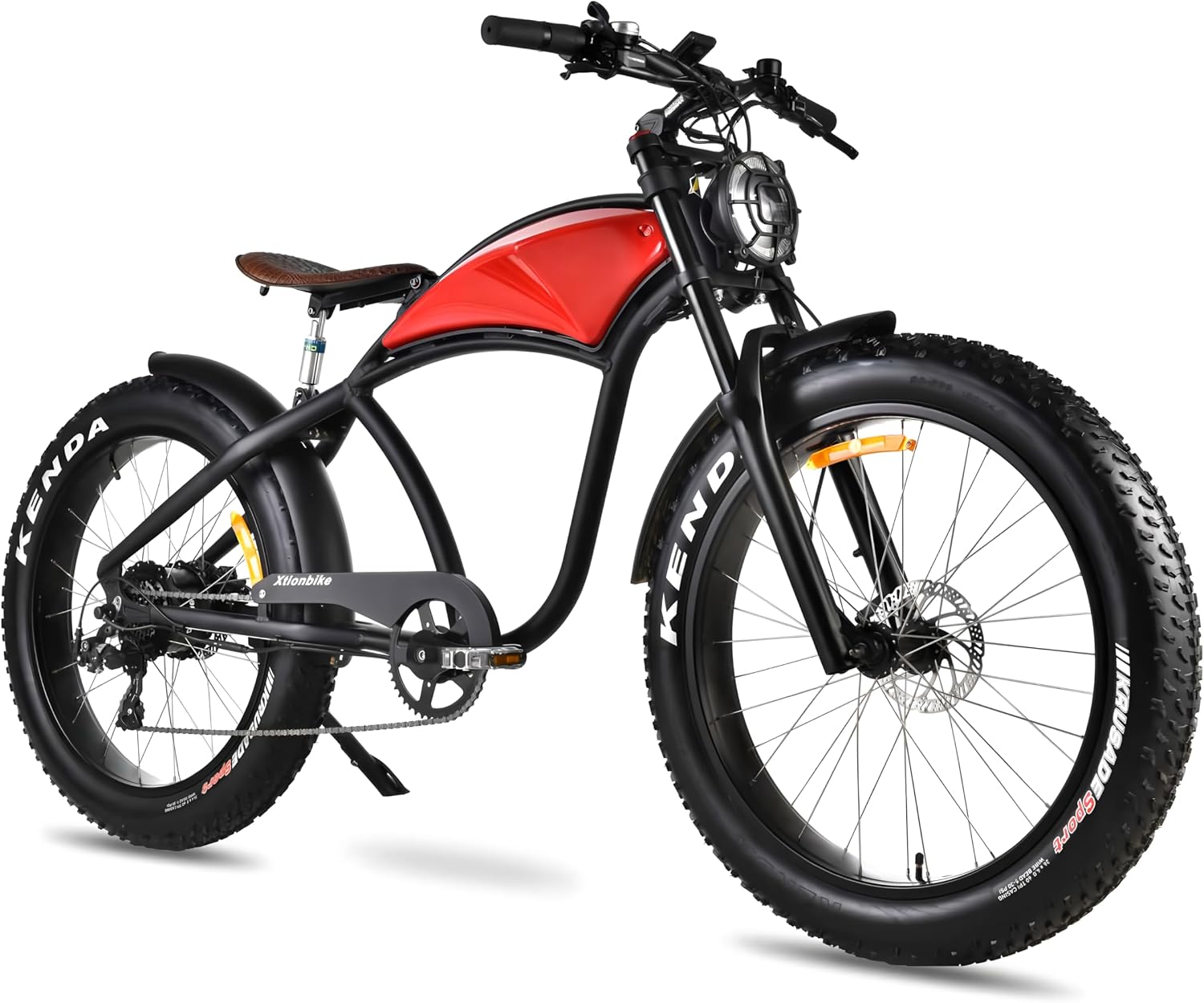 3000W High-Speed Electric Mountain Bike – 7-Speed Fat Tire E-Bike with Dual Shock Absorbers