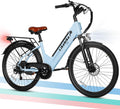 High-Performance Adult Electric Commuter Bike – Peak 1500W Motor, 48V 15Ah Removable Battery, Up to 28MPH, 26-Inch All-Terrain Tires, 7-Speed, Front Suspension Fork, Up to 85 Miles Range