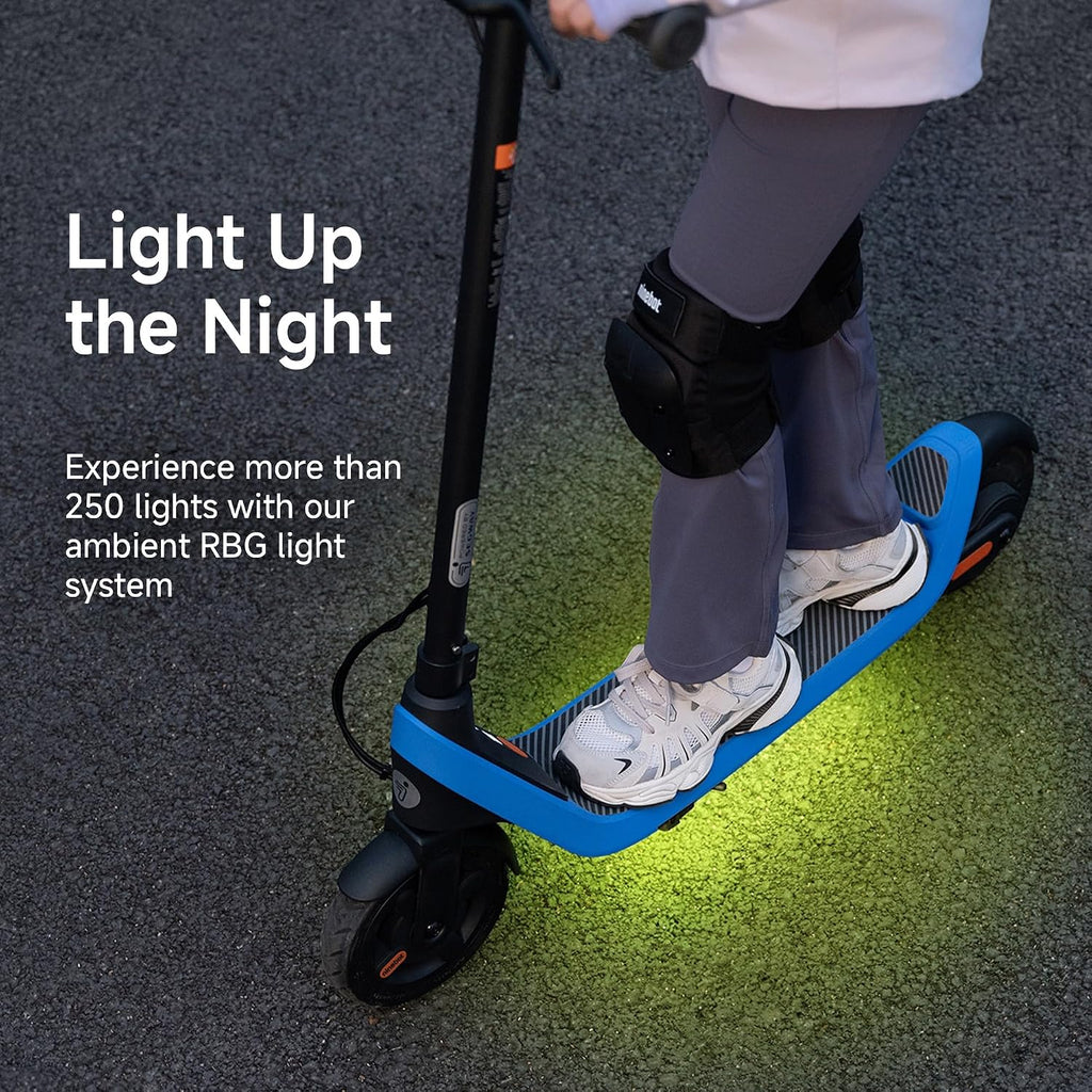 Kids eKickScooter, Kids Electric Scooter with Cruise Mode, Adjustable Handlebar Height (C2 Pro Only), for Riders Up to 132 lbs, UL-2272 2271 Certified