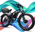 26" Dual Motor All-Terrain Fat Tire Electric Bike | 6000W Peak, 60V, Dual Suspension, 440 lbs Capacity