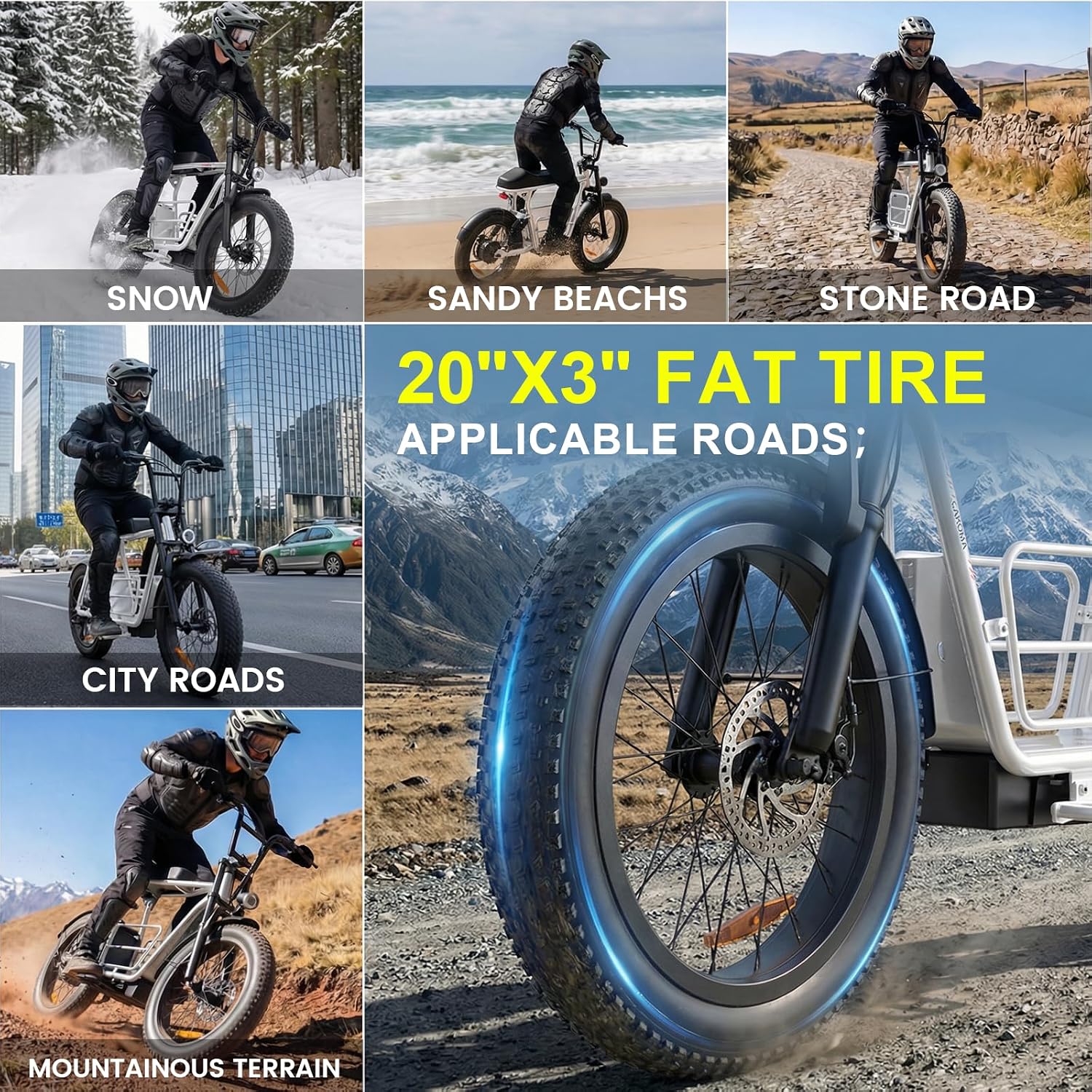 Adult Electric Utility Scooter with Seat – 1000W Peak, 25-Mile Range, 20 MPH, Cargo Basket & Comfort Suspension (UL 2272 Certified)