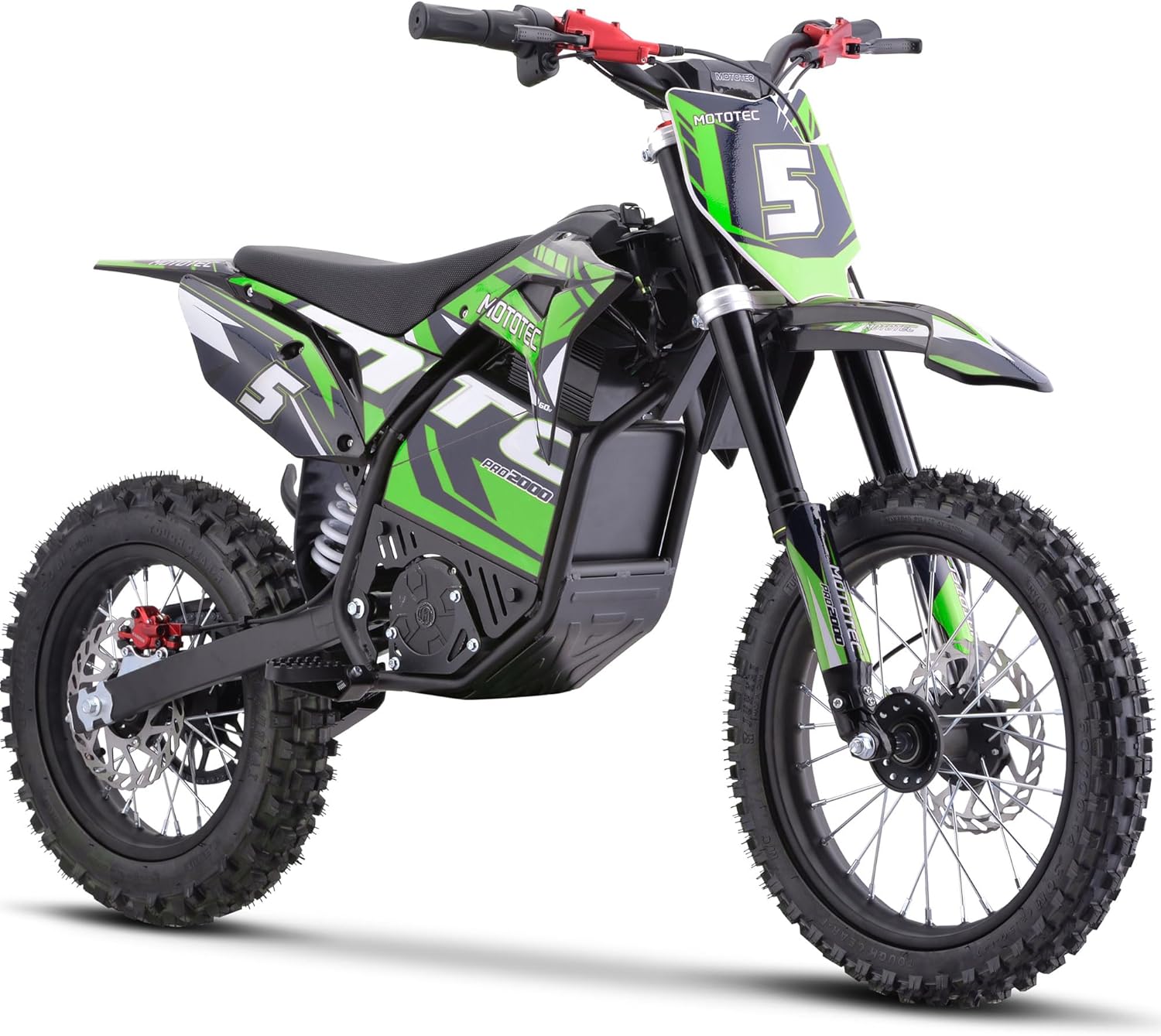 60V Pro Off-Road Electric Dirt Bike – 2000W High-Performance Lithium Motocross Bike