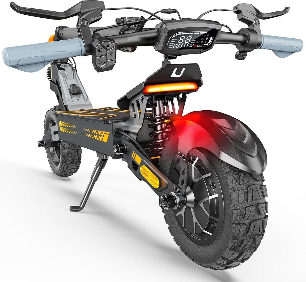 High-Power Foldable Electric Scooter | 28 MPH Speed & 10" Off-Road Tires