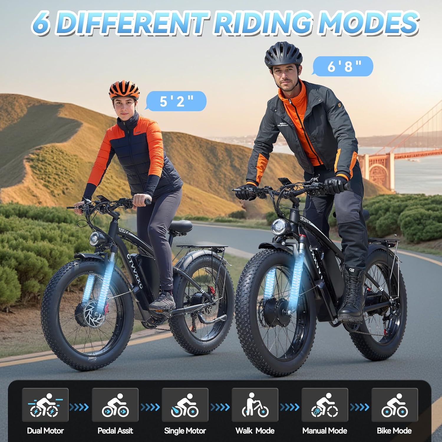 Off-Road Electric Dirt Bike for Adults – 6000W Peak Mid-Drive Motor, 46MPH Max Speed, 60V 30Ah Battery, High-Torque E-Motorcycle