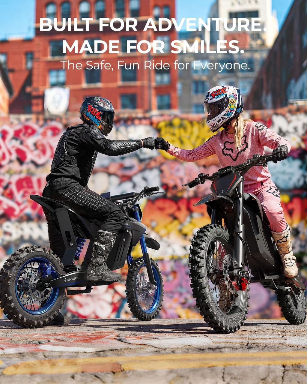 Electric Dirt Bike for Adults & Teens, 14"/12" Fat Tire 3200W Motor 37MPH Off-Road EBike, 48V