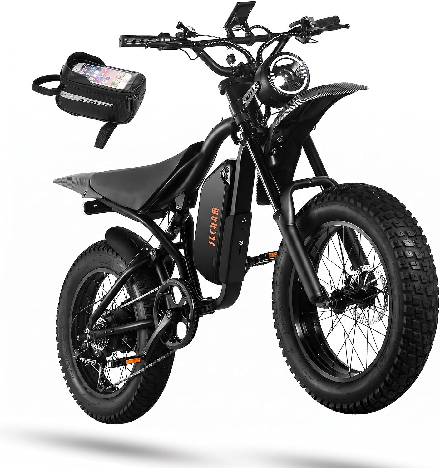 20" All-Terrain Fat Tire Electric Bike | 3000W Peak 40MPH Adult & Teen E-Bike