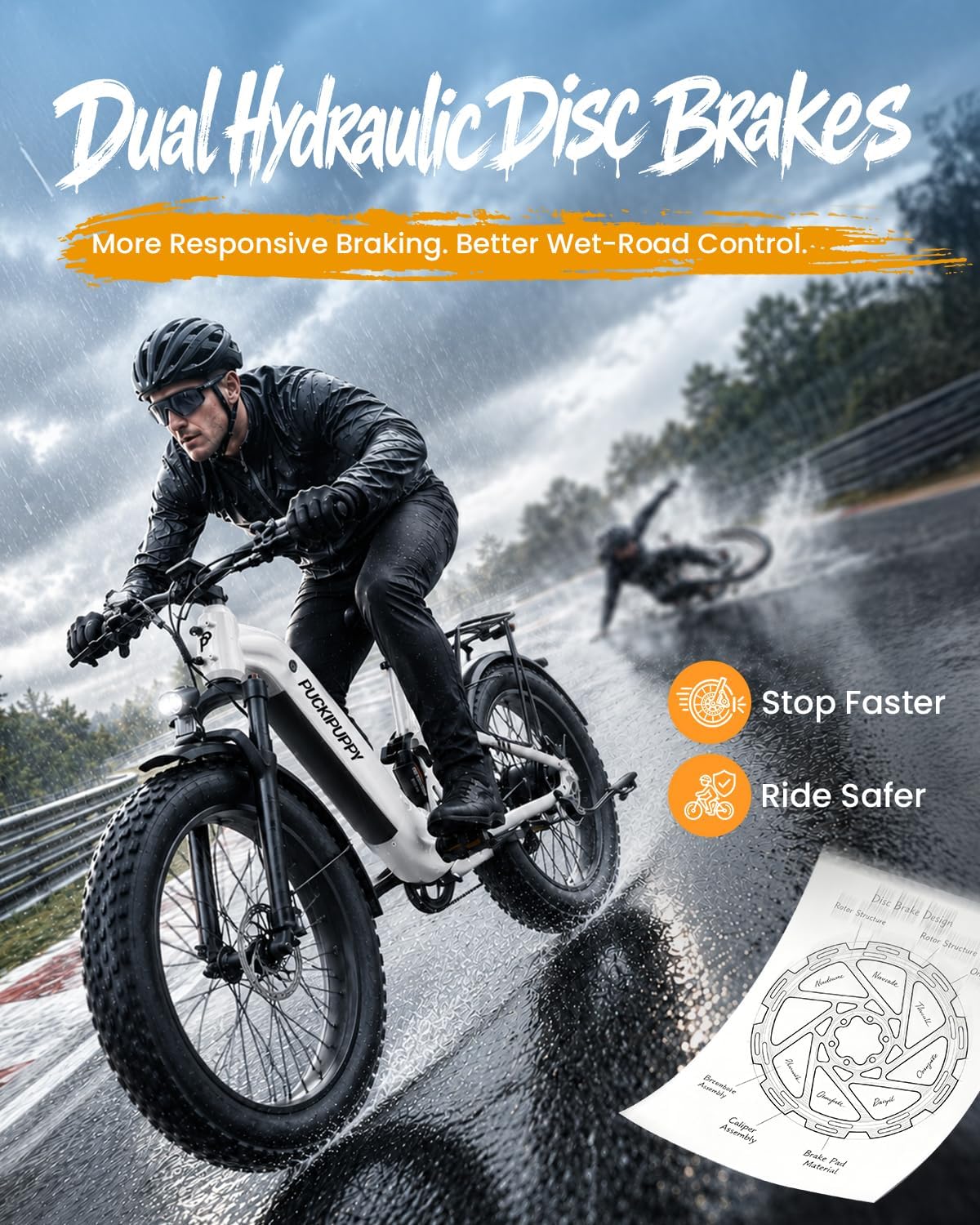 960W Peak Full Suspension Step-Through E-Bike | 26" Fat Tire 48V 20Ah Mountain Electric Bike