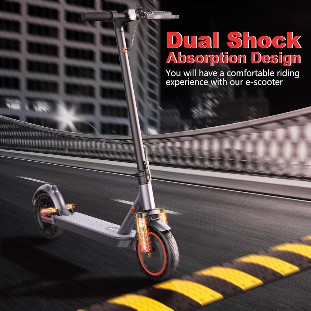 Electric Scooter, 8.5" /10" /14" Tire, 16/19/22 Mph Top Speed, 12/16/21/27/28/49/50 Miles Long Range, Folding Escooter