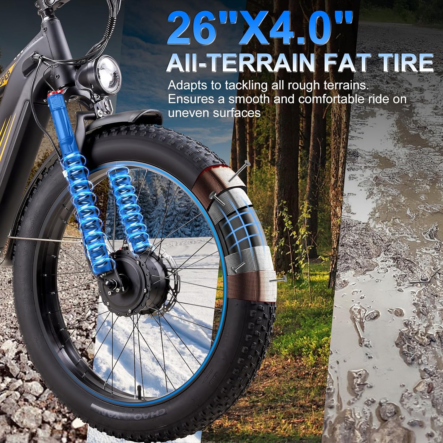 8000W Peak Dual Motor Electric Dirt Bike | 50MPH Fast Off-Road E-Bike