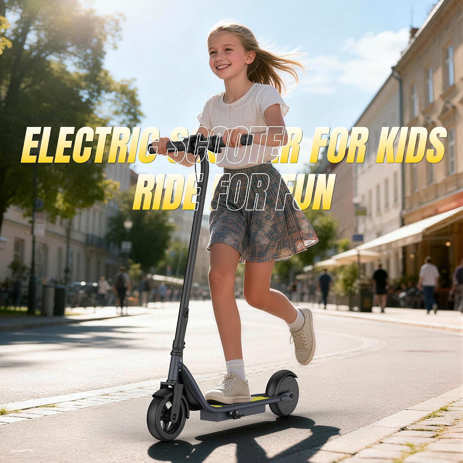 Electric Scooter, 350W/500W/800W/1000W/250W Powerful Motor & 19/22/ 9 MPH