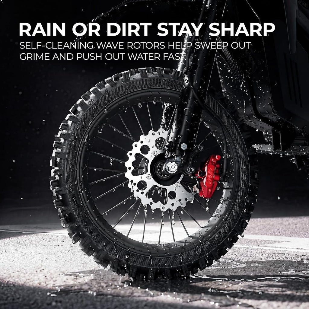 Electric Dirt Bike for Teens, 3200W Electric Motorcycle with Mid-Drive Motor, 37MPH Top Speed, 48V 21Ah