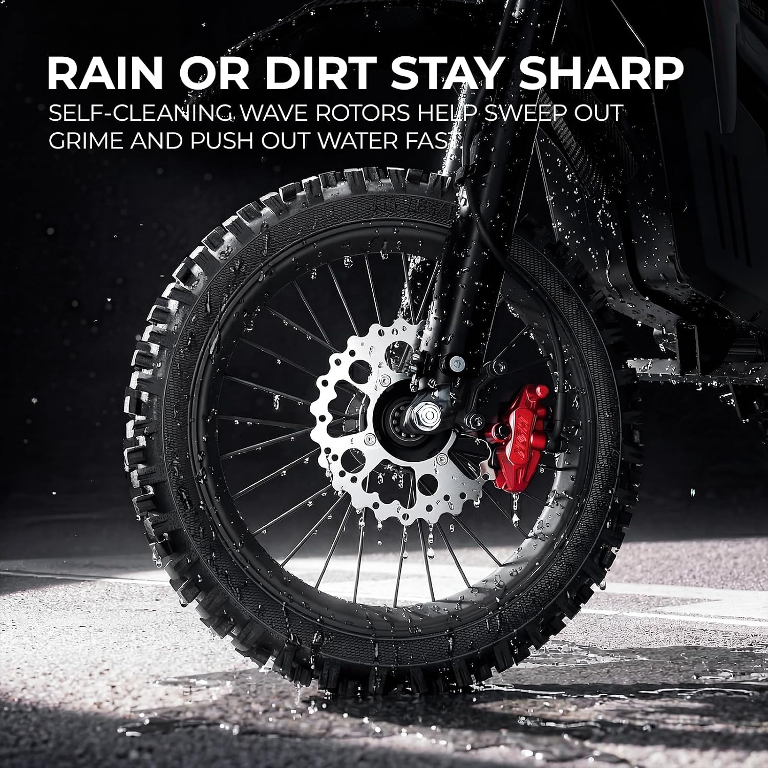 Electric Dirt Bike for Teens, 3200W Electric Motorcycle with Mid-Drive Motor, 37MPH Top Speed, 48V 21Ah