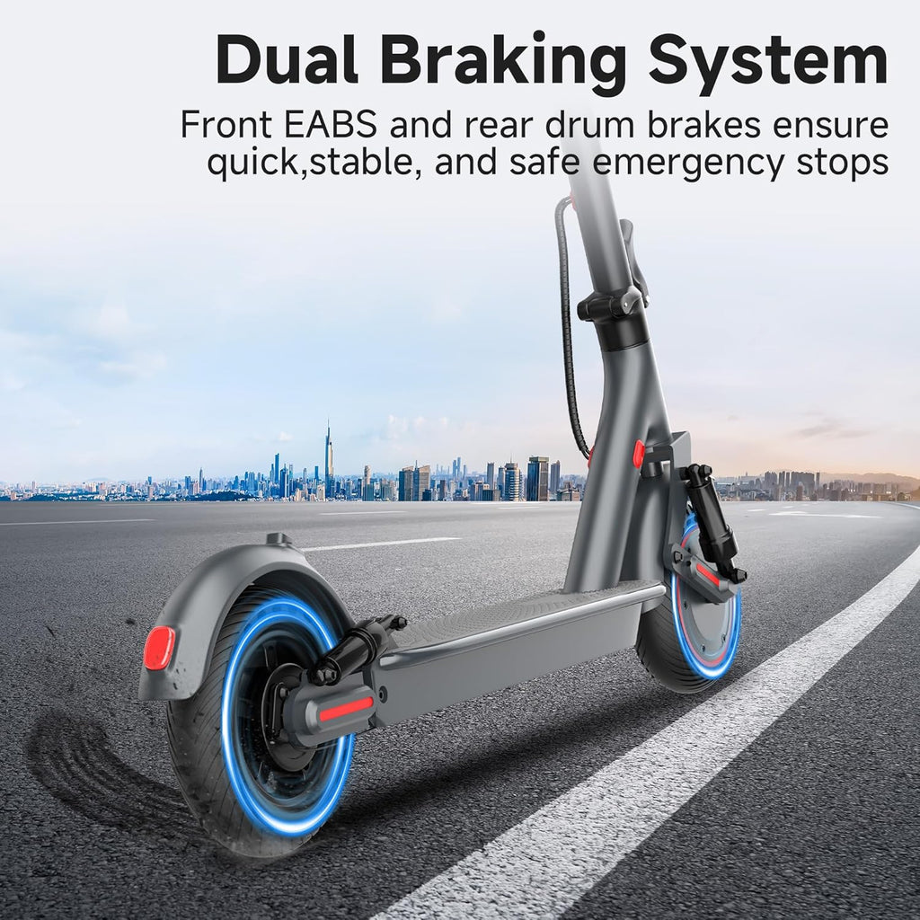 10''-500W-Electric Scooter with Dual Suspensions, Top Speed 22 Mph, Long Range 22-31 Miles, Folding E-Scooter Adult, Dual Braking, App, 8.5''-350W/Scooter