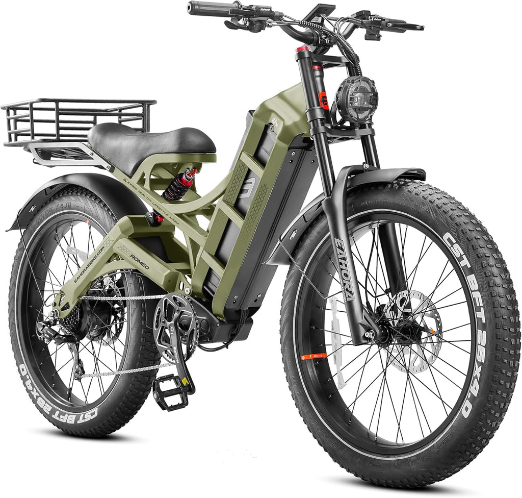 6000W Dual-Motor Off-Road Electric Bike | Ultra Long Range 52MPH E-Bike