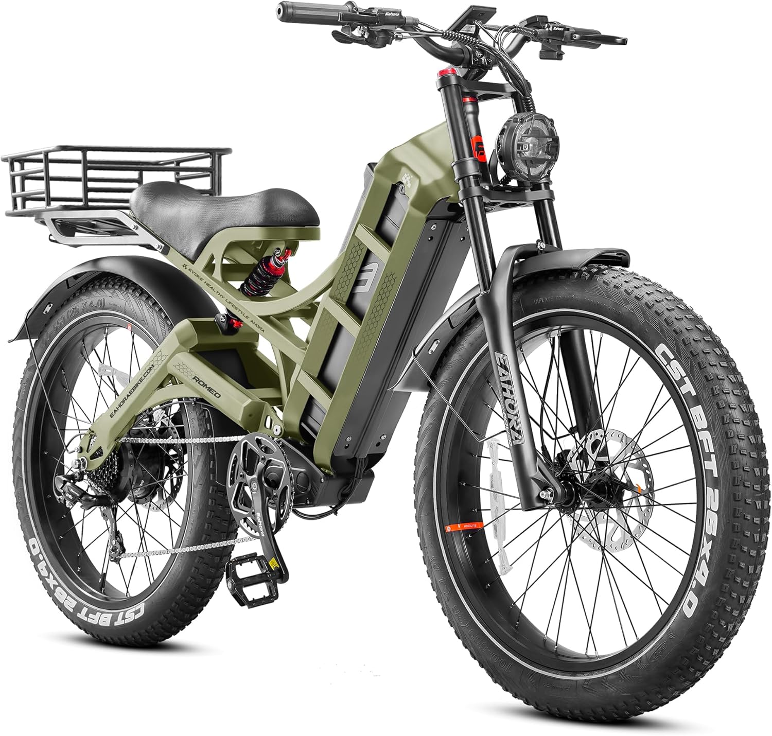 6000W Dual-Motor Off-Road Electric Bike | Ultra Long Range 52MPH E-Bike