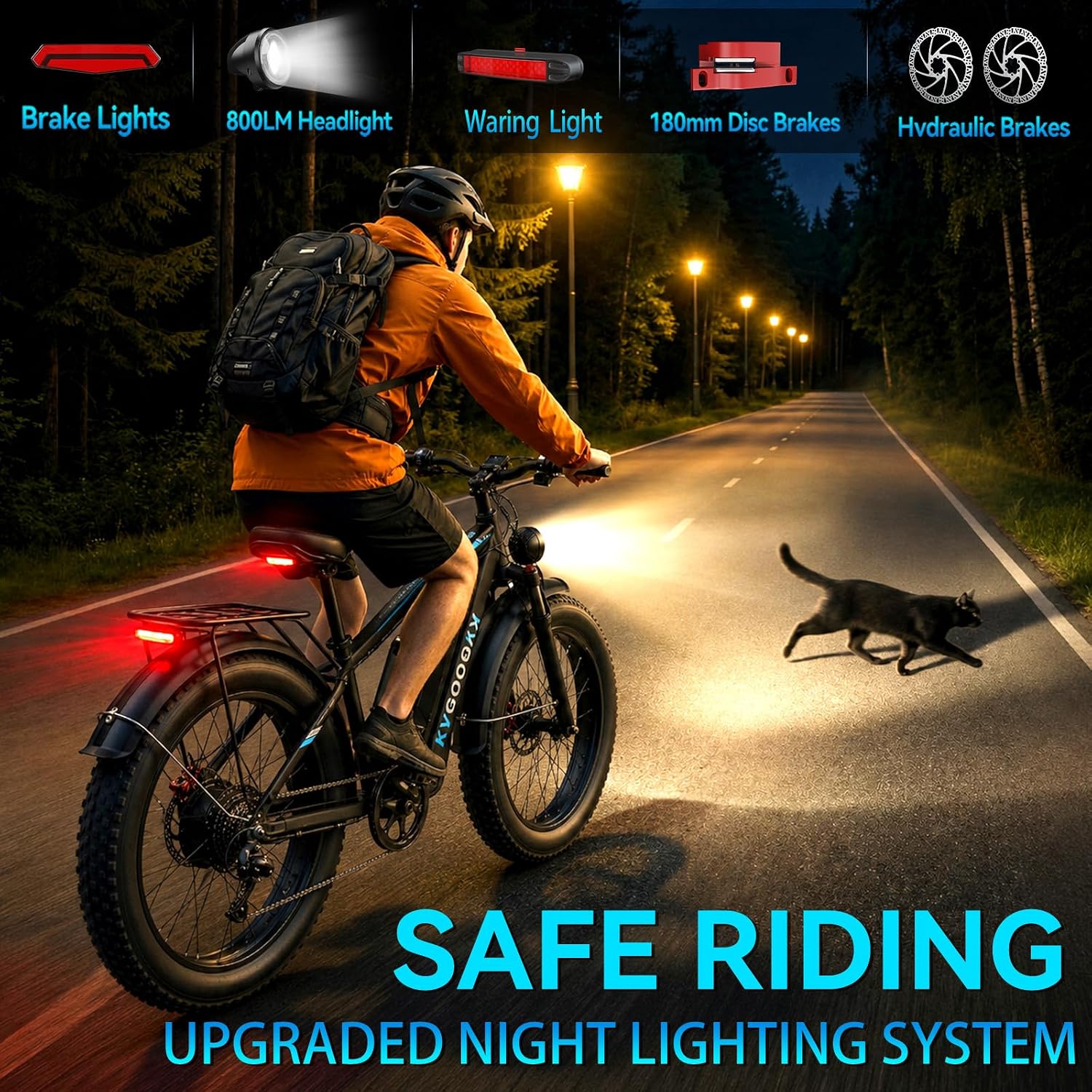 9000W Peak Dual-Motor High-Performance Adult E-Bike | 47 MPH All-Terrain Fat Tire Electric Bicycle