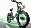 Folding 20" Electric Commuter Bike – 1800W Peak Motor, 20MPH Max Speed, 52V 18.2Ah Removable Battery, 330lbs Capacity (UL2849 Certified)