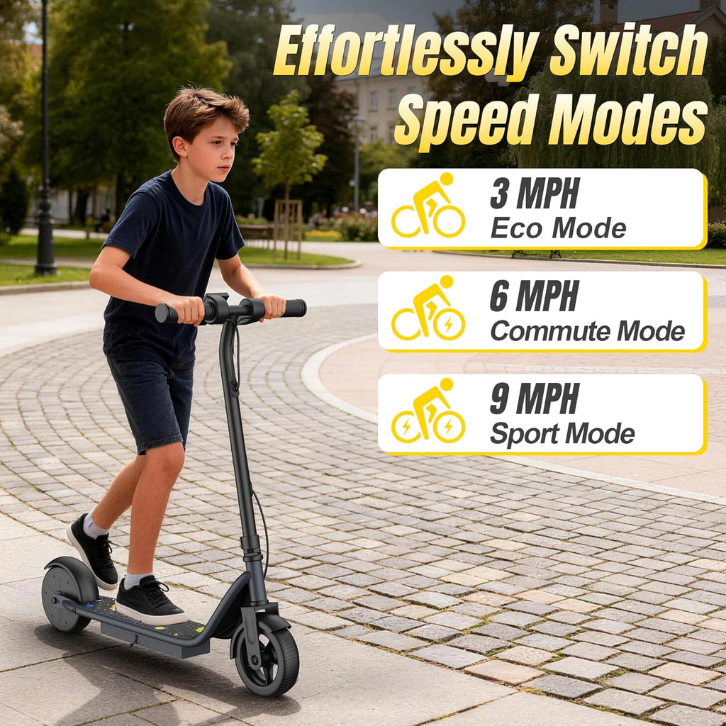 Electric Scooter, 350W/500W/800W/1000W/250W Powerful Motor & 19/22/ 9 MPH