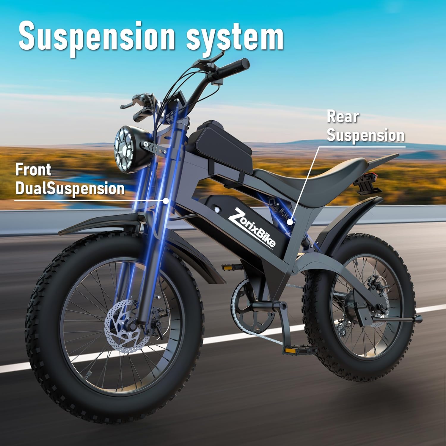 Electric Bike for Adults,48V 20AH - Peak Power 1500/3000W Brushless Motor Electric Bicycle