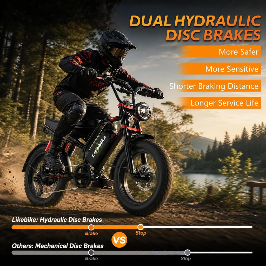 High-Power All-Terrain Fat Tire Electric Bike | Custom Motor & Battery Options for Adults